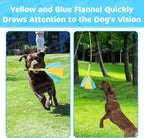 Dog Flirt Pole, Retractable Teasing Stick with Lure, Interactive Dog Toy for Outdoor Training Play Exercise, 40 Inch Flirt Stick for Small Medium Large Dogs
