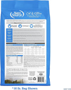 NutriSource Cat & Kitten Food, Made with Chicken Meal, Salmon and Liver, with Wholesome Grains, 16LB, Dry Cat Food