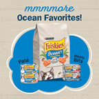 Purina Friskies Wet Cat Food Pate Ocean Favorites With Natural Tuna, Brown Rice and Peas - (Pack of 24) 5.5 oz. Cans