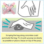 BOS Odor-Sealing Dog Poop Bags for Pet Waste - Disposal Doggy Bags - Scent & Smell Free (90Bags) [Size: M, Color: Light Mint Green] (Pack of 1)