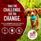 Purina ONE Natural High Protein Dry Dog Food Dry True Instinct with Real Beef and Salmon With Bone Broth and Added Vitamins, Minerals and Nutrients - (Pack of 4) 3.8 lb. Bags