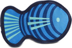 Barkbox Super Chewer Rad Herring Hard Core Toy with Rip Away Plush for Aggressive Chewers, Medium