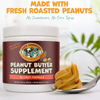 Dog Peanut Butter - Aids Dog Itching Skin Relief & Allergy Support with Colostrum - Contains Probiotics for Dogs Allergies and Itchy Skin - Allergy (239g)