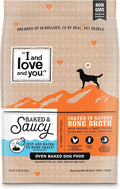 I AND LOVE AND YOU Baked and Saucy Dry Dog Food - Chicken + Sweet Potato - Prebiotic + Probiotic, Real Meat, Grain Free, No Fillers, 21lb Bag