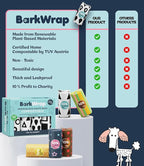 240 Biodegradable Dog Poop Bags Rolls Extra Thick Compostable Waste Doggie Pet Bulk Leak-Proof Bag - 100% Certified Home with Beautiful Colorful Design and Easy Open Compliant 10% To Charity