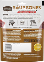Rachael Ray Nutrish Dog Chews Soup Bones With Real Beef & Barley, 24 Dog Treats