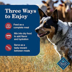 Blue Buffalo Homestyle Recipe Adult Wet Dog Food, Made with Natural Ingredients, Chicken and Beef Dinner Variety Pack, 12.5-oz Cans (6 Count, 3 of each)