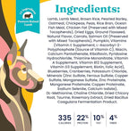 Solid Gold Lamb Dog Food Dry for Adult & Senior Dogs– High Protein Healthy Dog Kibble for Medium & Large Breeds – Whole Grain, Omega 3 & Digestive Probiotics for Gut Health & Everyday Nutrition – 4 LB