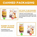 PAWUP Dog Treat Rawhide Bones with Chicken (6.5 ", 4 pcs), Dog Chews Beefhide Treats w/Taurine, 10.5 oz