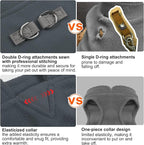 BEAUTYZOO Dog Fleece Vest Sweater Winter Jacket for Small and Medium Dogs with D-Ring Leash Cold Weather Coat Hoodie for XS S M Dogs Boy or Girls