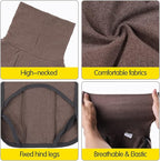 Dog Sweater Pullover Cold Weather Vest for Dogs Dog Sweatshirt & Jacket for Indoor and Outdoor Use (XX-Large, Brown)