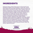 Wellness Complete Health Dry Dog Food, Small Breed, Grain Free, Natural, Turkey, Chicken, & Salmon Recipe (4-Pound Bag)