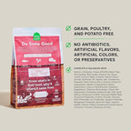 Open Farm, Grain-Free Dry Dog Food, Complete & Balanced Kibble, Sustainably & Ethically Sourced Ingredients, Non-GMO Veggies & Superfoods to Support Overall Health, Wild-Caught Salmon Recipe, 4lb Bag