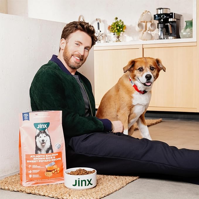 Jinx Premium Grain-Free Dry Dog Food, for All Lifestages - Real Chicken, Sweet Potato & Carrot Kibble with Superfoods for Immune Support & Probiotics for Digestive Support - No Fillers -30lb