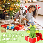 Squeaky Dog Toys Plush Dog Toy with Crinkle Paper Stuffed Durable Dog Chew Toys for Small Middle and Large Dogs