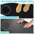 Dog Car Bed, Non-Slip Backseat Extender Pet Mat, Removable Washable Dog Bed for SUVs, Sedans & Trucks, Anti-Slip Travel Bed for Dogs, Easy Clean & Scratch-Proof & Comfort (56"x28.7")