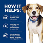 Hill's Prescription Diet Metabolic Weight Management Lamb Meal & Rice Formula Dry Dog Food, Veterinary Diet, 17.6 lb. Bag