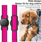 DDJ for Tile Life360 Sticker (2024) Tracker Cat Collar Case, 2-Pack Silicone Anti-Lost Protective Cover Tile Tracker Holder for Dog & Pet Collars, Ultra Durable, Easy Installation, Lightweight, Black