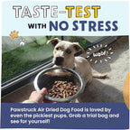 Pawstruck Air Dried Dog Food with Real Chicken, Grain Free, Made in USA, Non-GMO, Vet Recommended, High Protein Limited Ingredient Full-Feed, All Breeds & Ages, 2.5oz Trial Bag (Pack of 2)