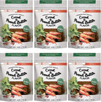 Dig Defence Premium Dog Treats - Carrot & Peanut Butter Gourmet Healthy Dog Treats, All-Natural Ingredients Training Treats for Dogs, 6-Pack