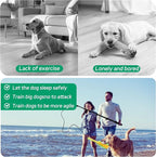 Flirt Pole for Dogs, Interactive Toys Tug-of-war for Dogs, Five-Section Retractable Adjustable Length,for Outdoor Exercise & Training for Small Medium Large Dog