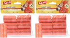 GLAD for Pets Large Dog Waste Bags, Scented, Tear-Resistant, 6 Rolls | Heavy Duty Dog Poop Bags for Fast and Easy Dog Waste Cleanup | 6 Rolls Waste Bags, 90 Bags Total (Pack of 2) FF19546