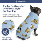 Spark Paws Knit Dog Sweater – Ultra Soft Warm Winter Dog Sweater for Small, Medium & Large Dogs – Stretch Fit Pet Sweater for French Bulldog, Pitbull, Girl & Boy Dogs Jacket, (Banana,M)