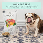The New Zealand Natural Pet Food Co WOOF Freeze Dried Dog Food - Beef Recipe, High Protein, Use as a Complete Diet, Dog Food Topper, Mixer, or as Dog Treats, All Life Stages, 9.9 oz