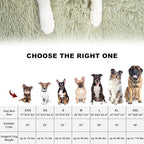 Bedfolks Waterproof Crate Bed, Plush Dog Kennel Pad with Removable Cover, Faux Fur, Washable, 35"x23", Sage Green