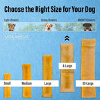 ValueBull Himalayan Yak Cheese Dog Chews, Extra Large, 25 ct Bulk Pack - Long Lasting for Aggressive Chewers, All Natural, Healthy & Safe, Low Odor Nepal Yak Milk Chews