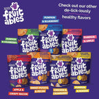 Fruitables Baked Dog Treats, Healthy Pumpkin Treat for Dogs, Low Calorie & Delicious, No Wheat, Corn or Soy, Made in the USA, Pumpkin and Blueberry Flavor, 7oz