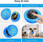 Smart Interactive Dog Toys, Activated Moving, Bouncing, Rotating Ball for Medium/Large Dogs, Motion-Activated Dog Ball to Keep Them Busy, IP54 Waterproof & E-TPU, Fun & Engaging Dog Gift