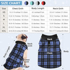 Weewooday 4 Pieces Winter Fabric Dog Sweaters with Leash Ring Soft Fleece Vest Pullover Pet Jacket Warm Dog Clothes Coats for Pet Puppy Cats Chihuahua(XS(Neck:8.3-9” Chest:12.2-13”))