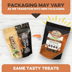 BRUTUS & BARNABY Training Treats for Dogs - Peanut Butter & Apple - All-Natural Healthy Low Calorie Vegan Treat - Great to Use for Rewards in Training Your Puppy Or Dog
