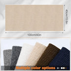 Cat Scratching Protectors for Furniture - 40" x 15.8" Trimmable Self-Adhesive Cats Claws Scratch Pads, DIY Climbing Couch Protector for Scratch Post Cat Tree Replacement Indoor (Khaki)