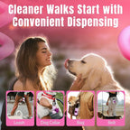 Pet N Pet Poop Bags for Dogs, 960 Counts Lavender Scented Dog Poop Bags Rolls, USDA Certified 38% Plant Based & 62% PE Dogs Waste Bag, Doggie Poo Bag