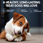 Riley's Cod Skins for Dogs - Air Dried Single Ingredient Dog Treats - Short, Hand Wrapped Cod Skin Dog Treats - Sustainably Caught in Iceland - 3 Pack 5 inch Chew Sticks