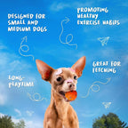 Balls 2 inch for Small and Medium Size Dogs - for Automatic Dog Ball Launcher, Playing Fetch, and Dog Toy (Balls Pack of 8)