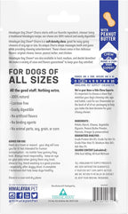 Himalayan Dog Chew Churro Yak Cheese Dog Chews, 100% Natural, Long Lasting, Gluten Free, Healthy & Safe Dog Treats, Lactose & Grain Free, Protein Rich, Real Peanut Butter Flavor, 4 Churros Per Pouch