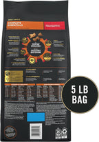 Purina Pro Plan Complete Essentials Shredded Blend Beef and Rice Dog Food Dry Formula with Probiotics for Dogs - 5 lb. Bag