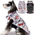 CuteBone Winter Dog Jacket - Reversible, Windproof, Waterproof, Thick Soft Coat with Leash Hole for Small to Large Dogs