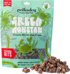 Polkadog Green Crab & Kelp Crunchy Training Bits – All Natural, Limited Ingredient Healthy Training Treats for Dogs. Handcrafted & Made in USA. High in Omega-3 – 7oz