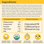 Primal Kibble in The Raw, Freeze Dried Dog Food, Puppy Recipe, Scoop & Serve, Made with Raw Protein, Whole Ingredient Nutrition, Crafted in The USA, Dry Dog Food 9 lb Bag