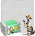 FXW Washable Pee Pads for Dogs, Puppy Pads with Super Absorbent, Specifically Designed for FXW Rollick/Homeplus 32/40/45inch 8 Panels Dog Playpen, 71" Square, Khaki, 2 Packs