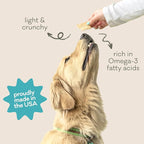 Polkadog Crunchy Alaskan Cod Chips – Single Ingredient Dog Treats, 100% Wild-Caught Cod from Alaska – High-Protein, Omega-3 Rich, Grain-Free, All Natural Snacks – Handcrafted in USA - 2.75 oz