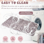 2 Pcs Large Self Warming Cat Pad Self Heating Cat Mat Bed Dog Crate Pet Blankets Thermal Heated Bed Mat for Outdoor Indoor Newborn Kittens Puppies Dog(Small Star,24 x 18)