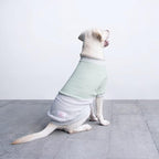 Extra Large Dog Sweaters Warm Clothes Pullover Sweatshirts for Labrador Rottweiler Great Dane, Green Grey, 6X-Large