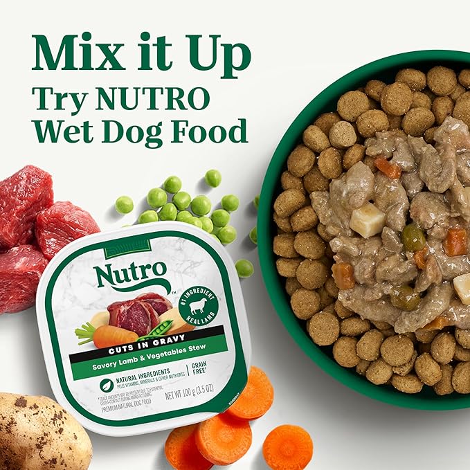 Nutro Natural Choice Lamb & Brown Rice Large Breed Puppy Food Dry Recipe, 30 lb. Bag