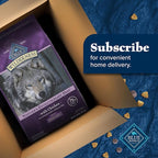 Blue Buffalo Wilderness Natural High-Protein, Small-Bite Dry Food for Adult Dogs, WITH WHOLESOME GRAINS, Chicken, 28-lb Bag