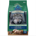 Blue Buffalo Wilderness Natural High-Protein Dry Food for Adult Dogs, WITH WHOLESOME GRAINS, Duck, 28-lb Bag.